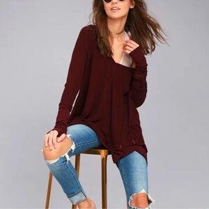 Free People Waffle Knit Thermal - Size XS